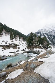 a landscape view during going to Sonoma valley,Kashmir,India