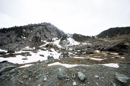 a landscape view during going to Sonoma valley,Kashmir,India