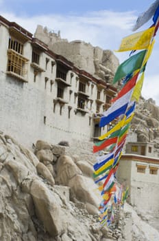 the Shey palace in Leh, India