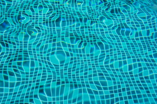 Blue pool water background