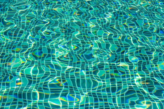 Blue pool water background