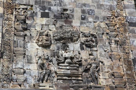 Mendut temple in Magelang, Central Java, Borobudur temple adjacent to the place of Religious Worship Buddhist