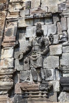 Mendut temple in Magelang, Central Java, Borobudur temple adjacent to the place of Religious Worship Buddhist