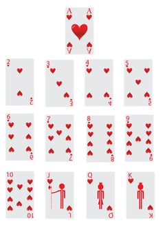 all heart cards poker