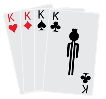 four king cards