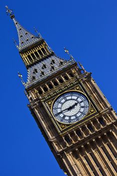 The magnificent Big Ben (Elizabeth Tower) in London.