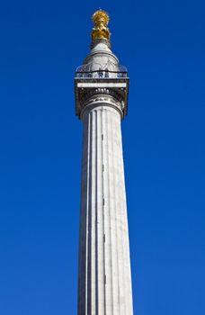 The Monument to the 1666 Great Fire of London.