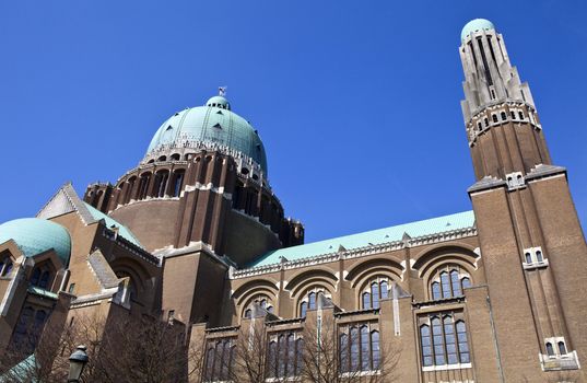 The Basilica of the Sacred Heart in Brussels.