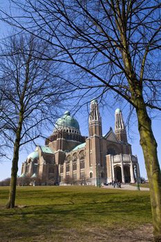 The Basilica of the Sacred Heart in Brussels.