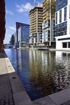 Paddington Basin in London.