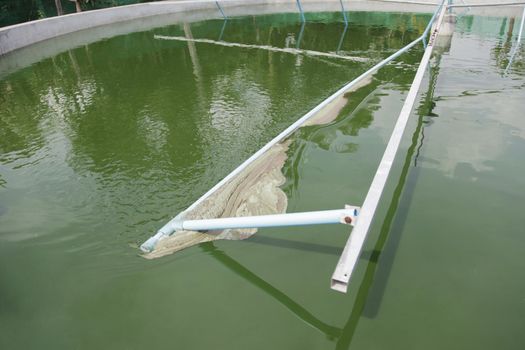 Spirulina production  in a  tank farm
