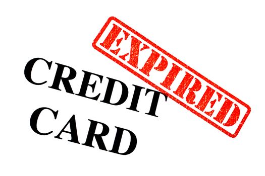 Credit Card document marked as EXPIRED.