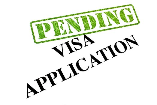 Visa Application is currently PENDING.