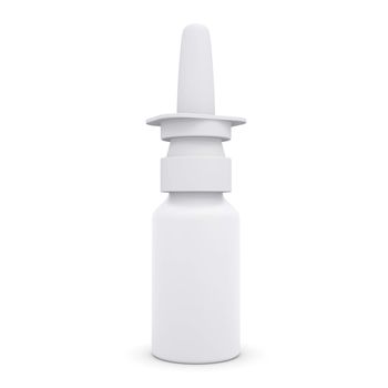 Nasal spray. Isolated render on a white background