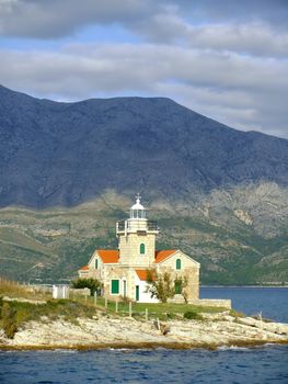 Lighthouse on Hvar island, Croatia