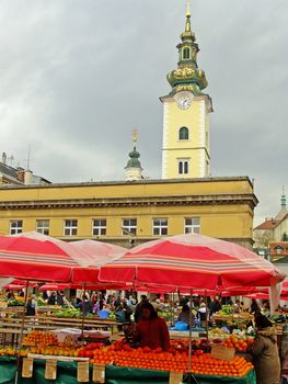 Dolac Market, Zagreb, Croatia