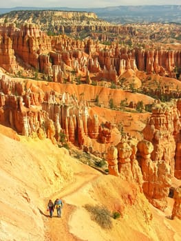 Amphitheater, view from Sunset point, Bryce Canyon National Park, Utah, USA