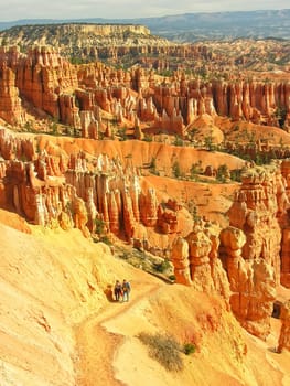 Amphitheater, view from Sunset point, Bryce Canyon National Park, Utah, USA