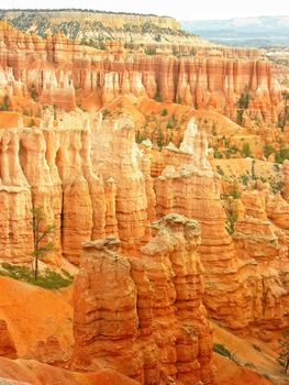 Amphitheater, view from Sunset point, Bryce Canyon National Park, Utah, USA