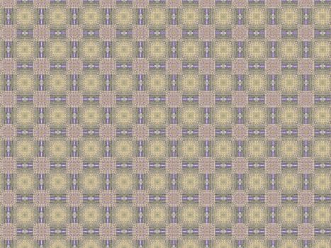 Vintage shabby background with classy patterns. Geometric or floral pattern on paper texture in grunge style.