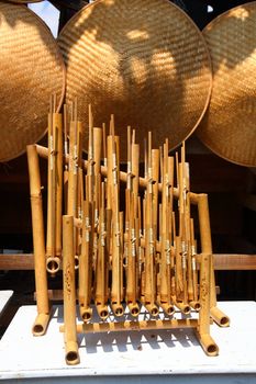 Angklung is indonesian traditional music tools from sunda tribe. Its made from bamboo