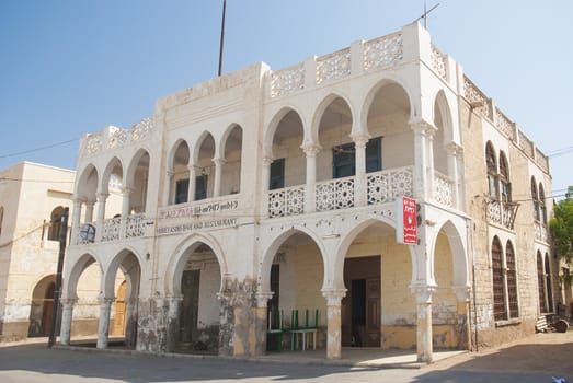 massawa street in eritrea