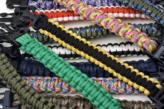 bracelets of survival offering a useful reserve of cord for the adventure