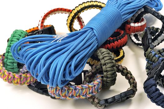 bracelets of survival offering a useful reserve of cord for the adventure