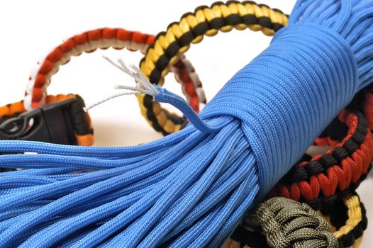 bracelets of survival offering a useful reserve of cord for the adventure