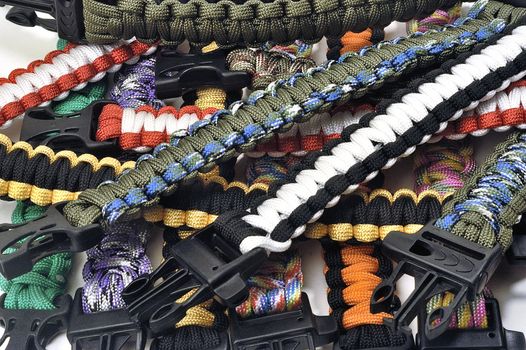 bracelets of survival offering a useful reserve of cord for the adventure