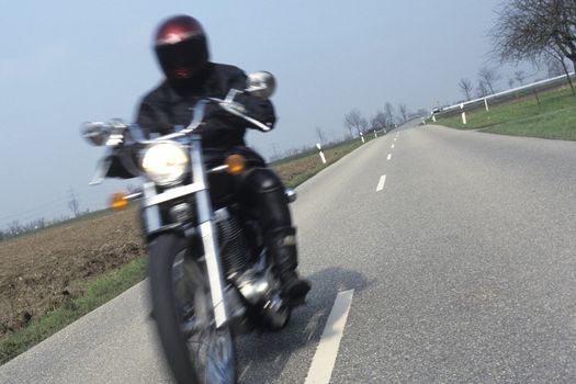 Motorbike rider