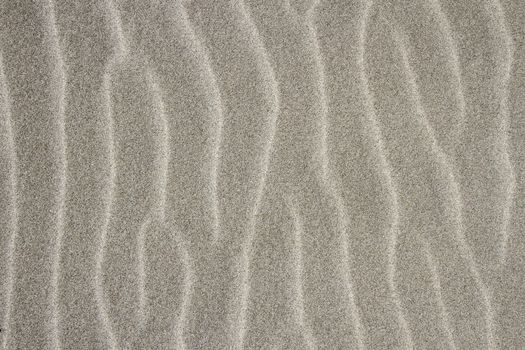 Close up of black and brown sand waves