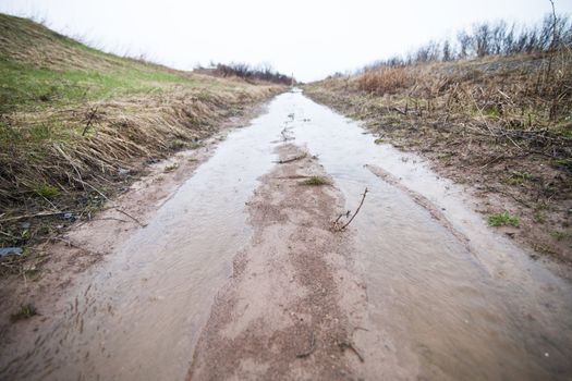 Flooded Path (ditch)