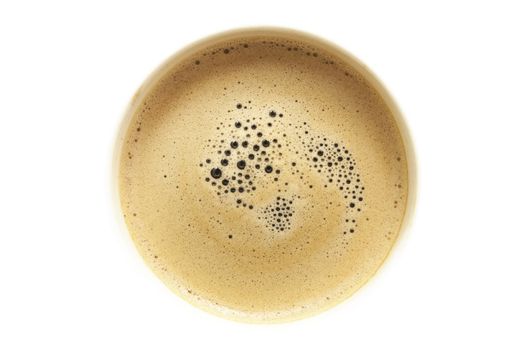As simple as this... a fresh black coffee texture! The morning circle you love !