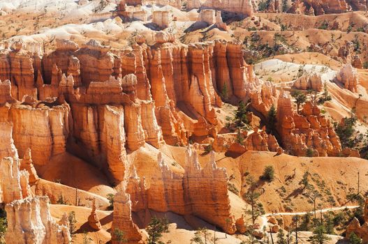 spectacular Hoodoo rock spires of Bryce Canyon, Utah, USA