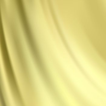 Gold Silk Fabric for Drapery Abstract Background