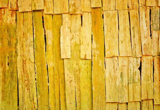 old, grunge wooden wall used as background