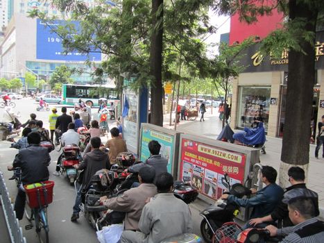 crossing of kunming, yunnan province, China