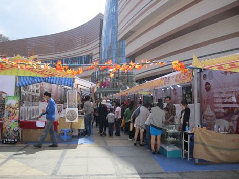 Thai festival in kunming, yunnan province, China