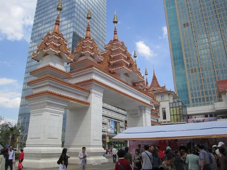 Thai festival in kunming, yunnan province, China