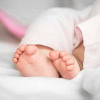 feet of a 6 months old baby