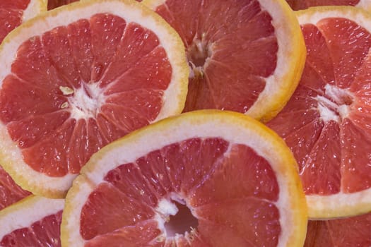 Close-up of grapefruit