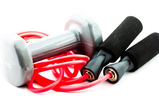 JUMP-ROPE AND WEIGHT