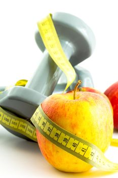 Fitness Needs and measuring tape