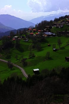 A small village.