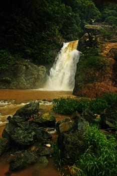 Salto Baiguate waterfall, Jarabacoa, Dominican Republic