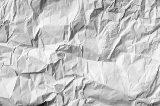 crumpled white paper as a background. macro shot