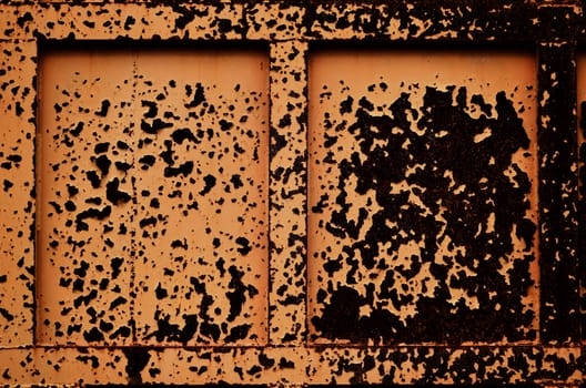 Old rust wall texture background
