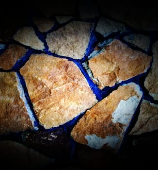 Background of stone wall texture