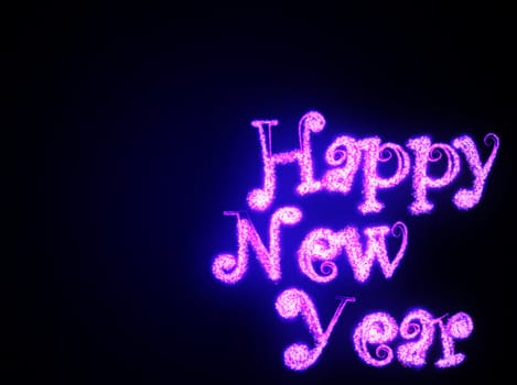 happy new year greeting inscription